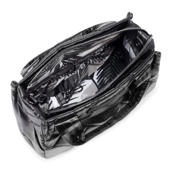 Lug Jitterbug Crossbody Bag Metallic Black NWT - Picture 5 of 8